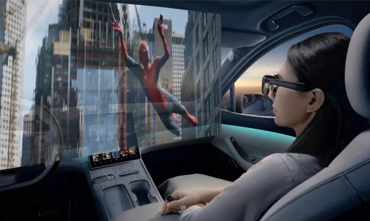 车载AR！蔚来联手Nreal打造智能座舱：开辟第二居住空间