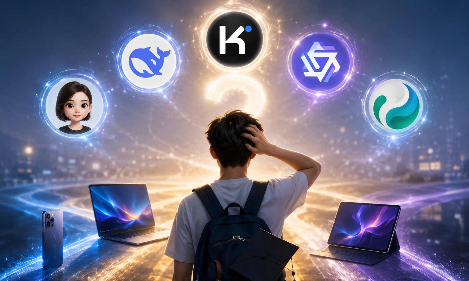 1万买齐数码三件套?AI推荐挑战:豆包/DS/千问/kimi/元宝谁靠谱?
