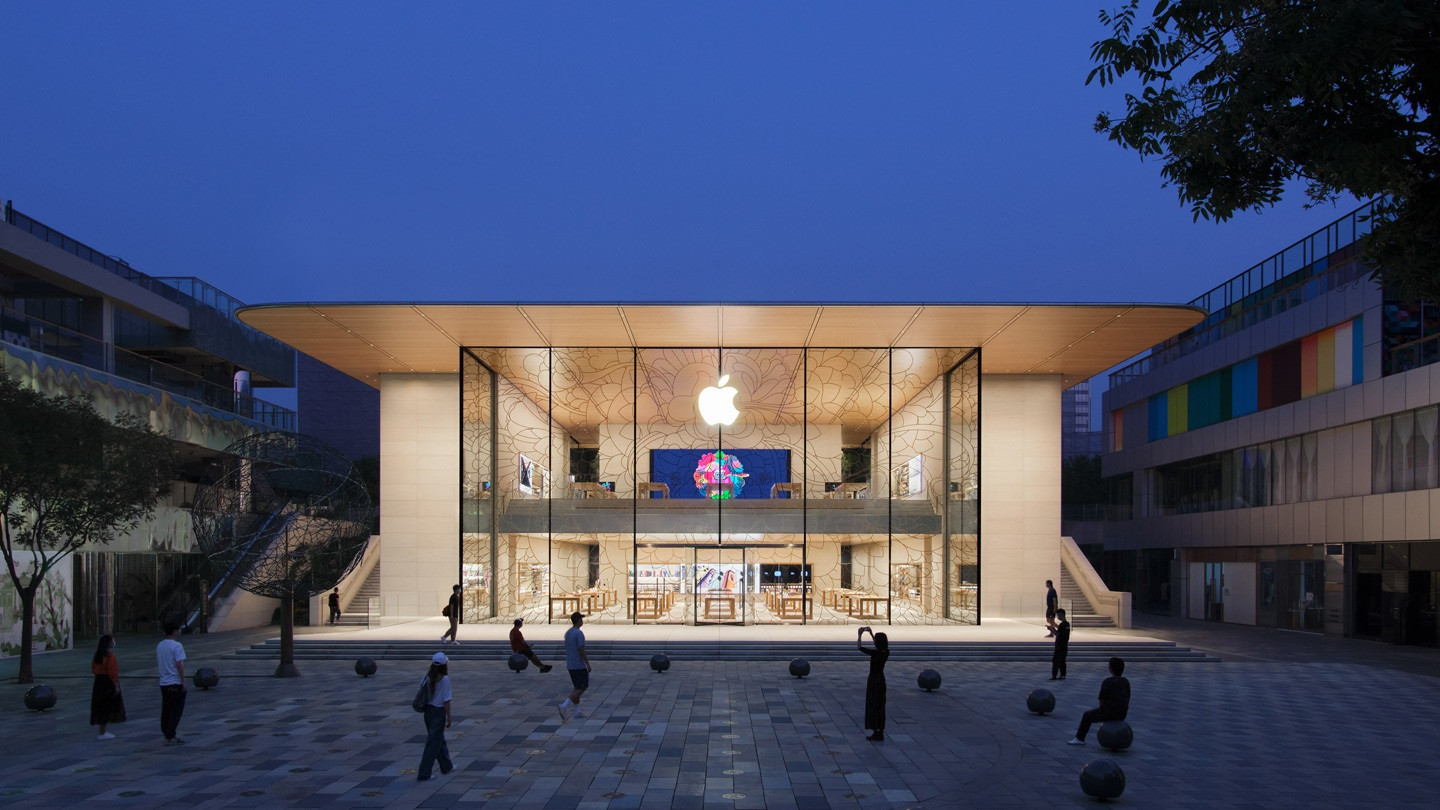 焕然一新！Apple Store三里屯今日全新开幕：面积加倍