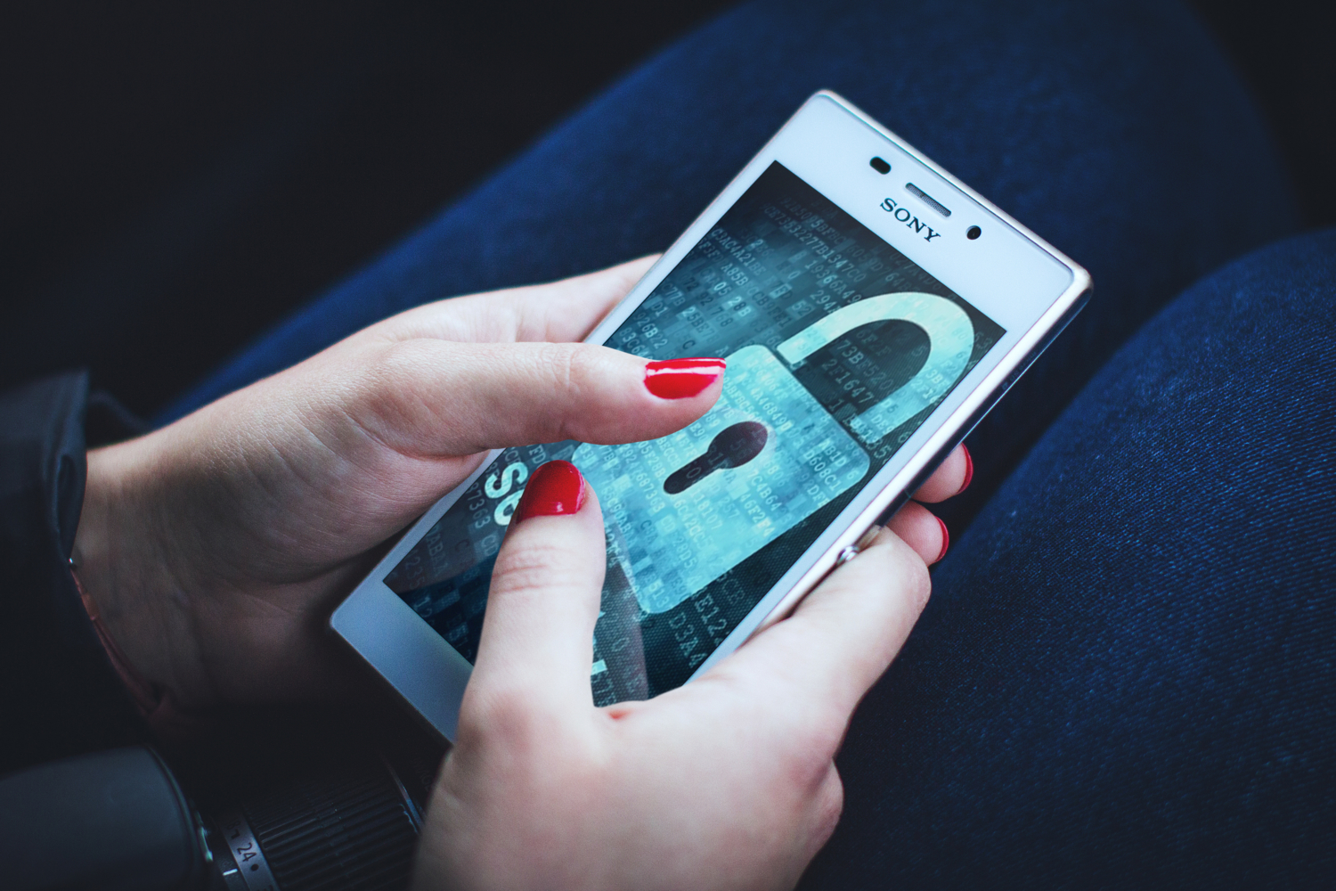 Woman holding Sony Xperia.jpg