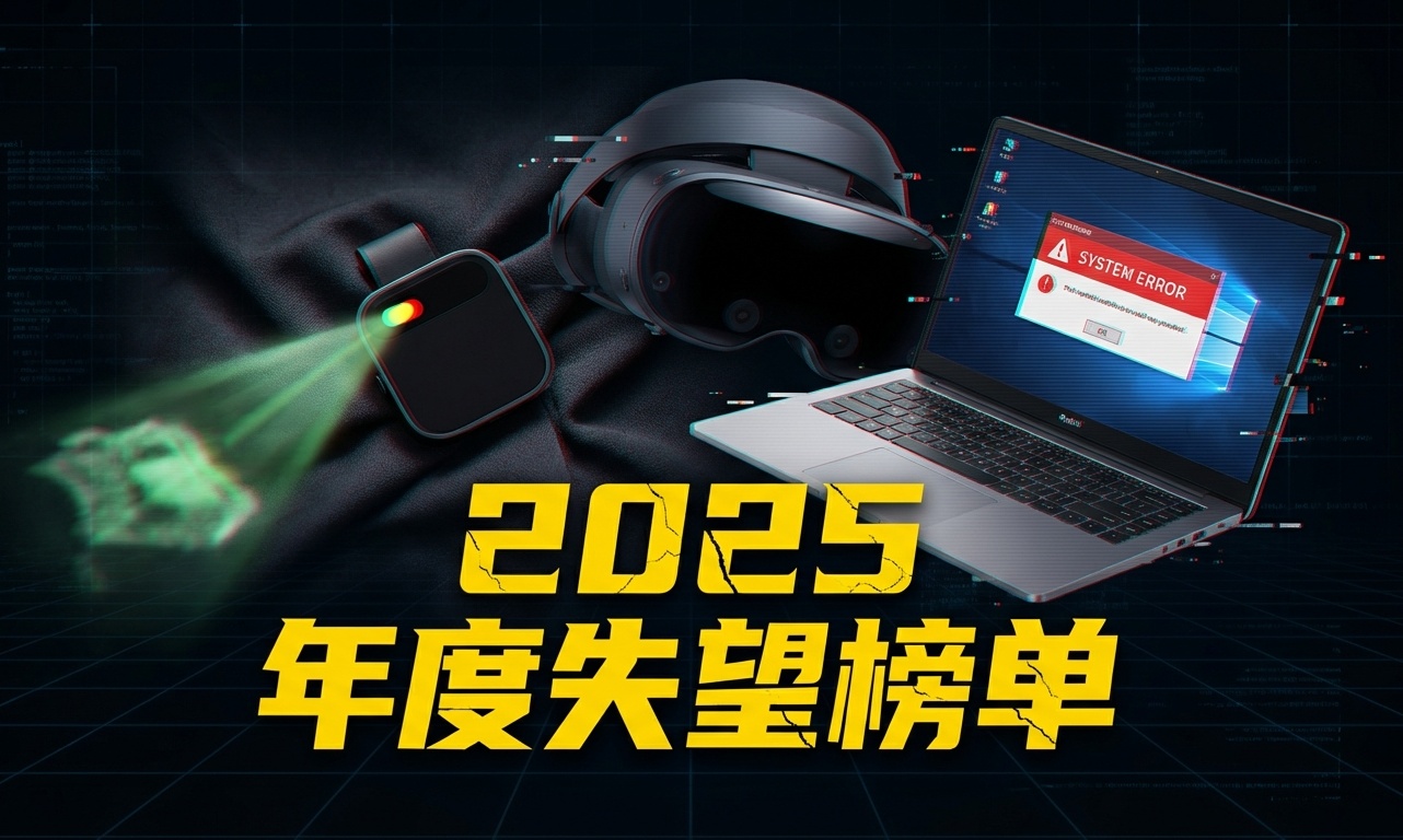 吹最大的牛，挨最毒的打：2025 年科技失望榜出炉，这些产品为何「高开低走」？