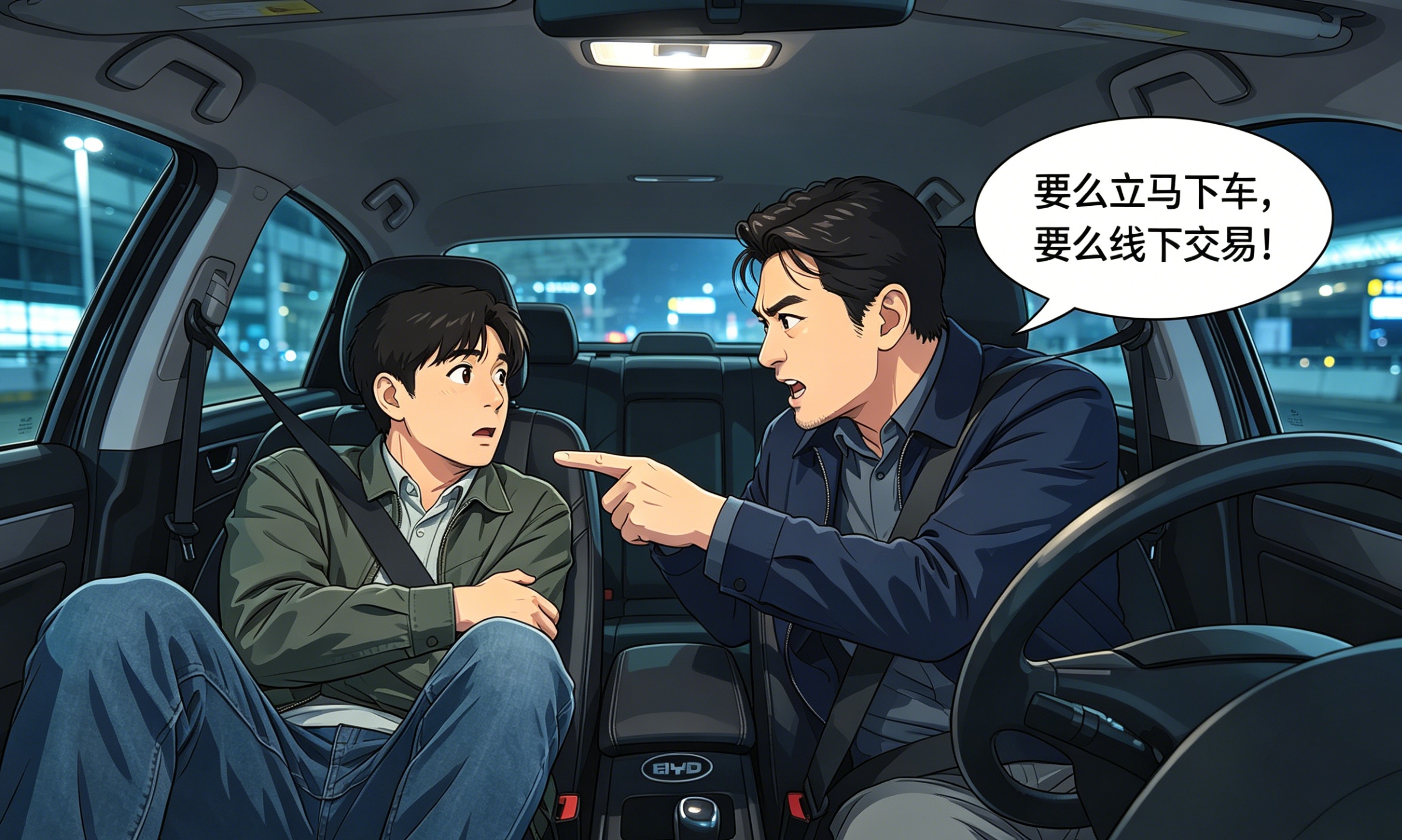 叫特斯拉来比亚迪?曹操出行司机威胁乘客,太离谱了!
