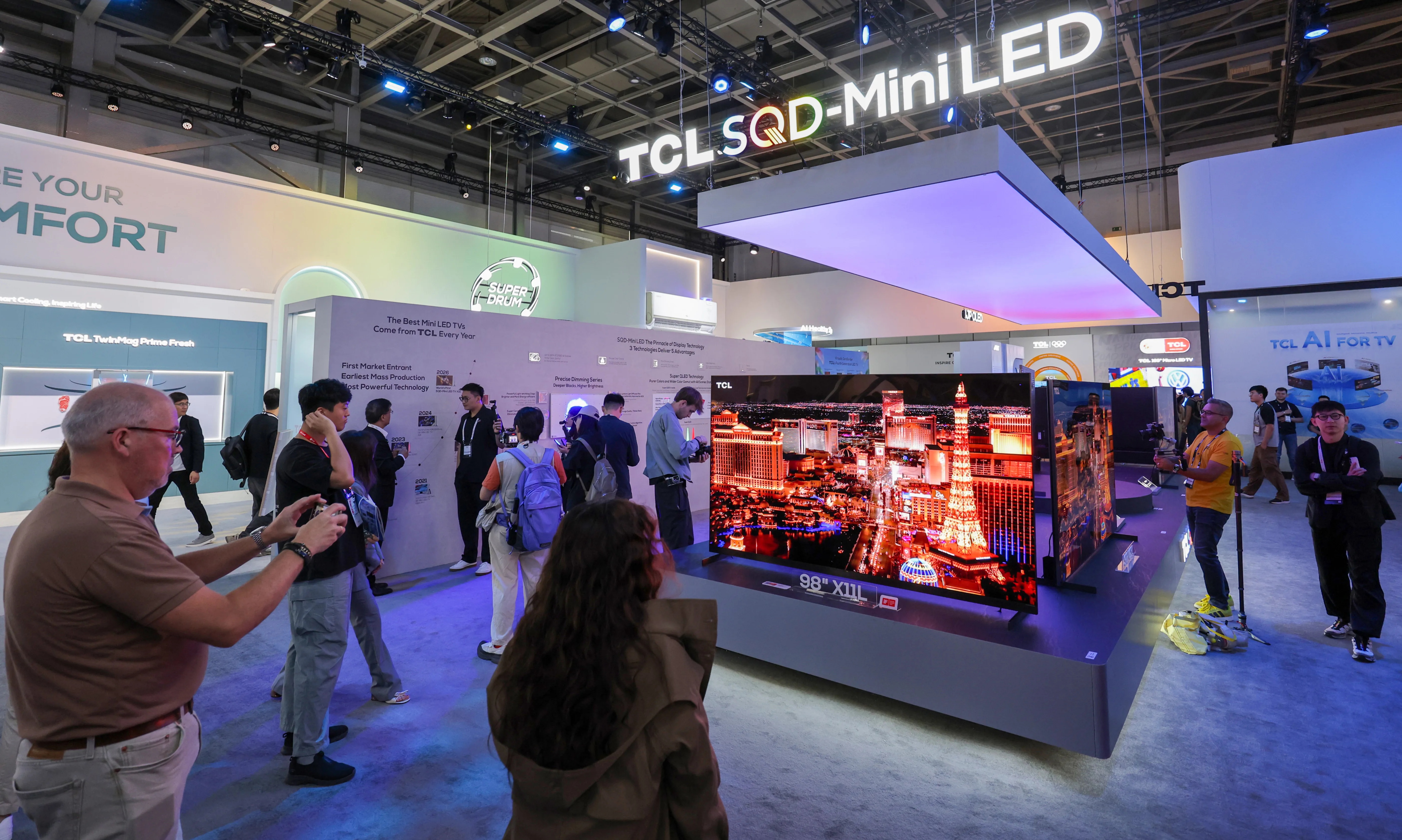 TCL实业IFA 2026“灵感栖居”展区亮相:屏显到家庭全场景,“AI Inspired Life”启迪未来生活灵感