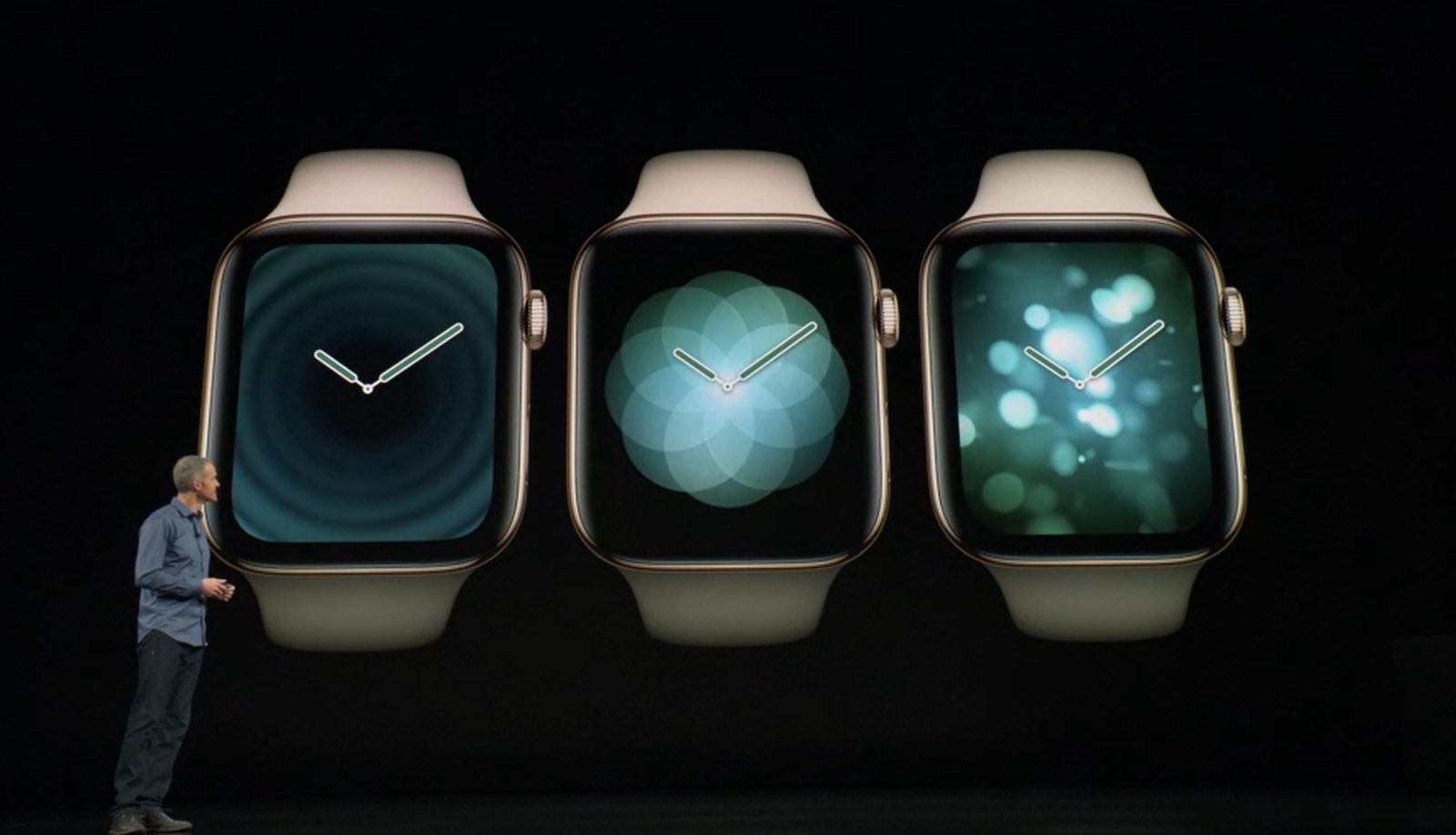 apple watch series 4搭载一颗苹果s4处理器,其采用64位双核心设计