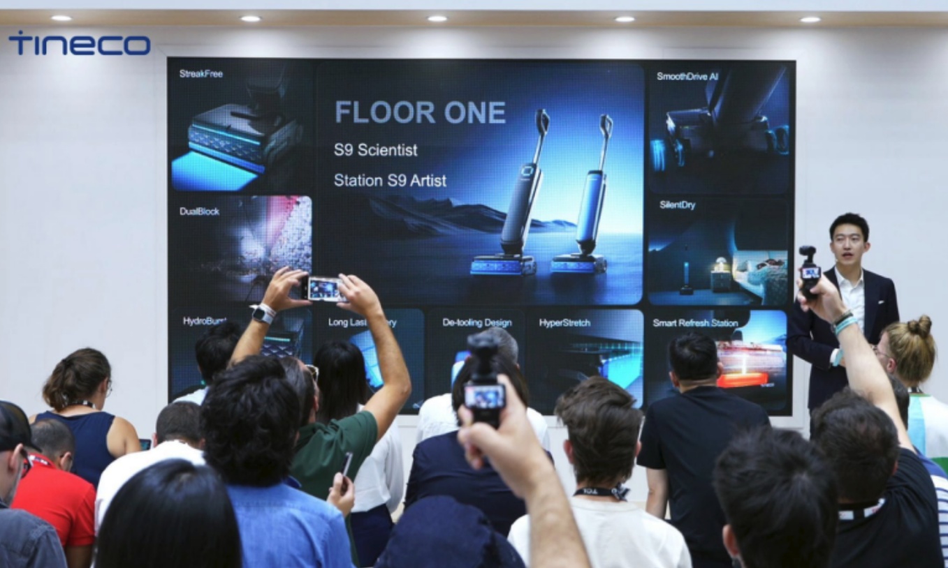 三大新品齐发！添可和科沃斯“合体”登上IFA：洗地机技术点满